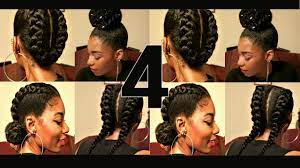 4 Flawless Elegant Holiday Protective Styles You Can Do Yourself In 20 Minutes Or Less For Length Retention African American Hairstyle Videos Aahv Hair Styles Protective Hairstyles For