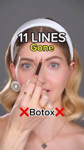 11 lines gone in 1 minute😱, 11 lines are caused by tension in facial  muscles that then prevents blood flow from coming to the area and carrying  oxygen. This leads to wrinkle development. To reverse ...