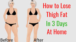 The first week is usually a loss of both. How To Lose Thigh Fat In 3 Days At Home Youtube