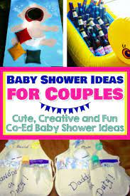 Couples Baby Shower Ideas Cute Ideas For An Outdoor Co Ed Baby Shower Coed Baby Shower Couples Baby Showers Joint Baby Showers