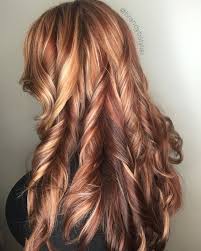 Red And Blonde Highlights Highlights Lowlights Red Hair Copper Hair Red Blonde Hair Hair Color Red Ombre Hair Color Caramel