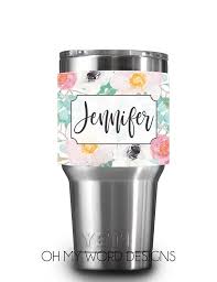 Personalized Cup Insulator Yeti Insulated Sleeve Insulated Cup Sleeve Tumbler Sleeve Monograms Gifts Personalized Cups Insulated Cups Monogrammed Gifts For Her