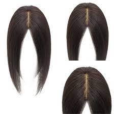 Sego 100% real human hair toppers for women silk base clip in crown topper 150% density top hair pieces wiglets hairpieces for thinning hair/hair loss cover gray hair 1b# natural black 10 inch. 3 9x6 Silk Base Clip In Human Hair Crown Topper Wig For Thinning Hair Amazon De Beauty