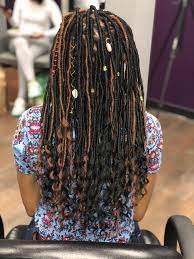 Mid Back Length Goddess Locs Hair Styles Goddess Locs Locs