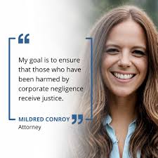 Meet Mildred Conroy, a dedicated #attorney in our firm's Complex Litigation  Department. Mildred is a fierce advocate for justice, taking