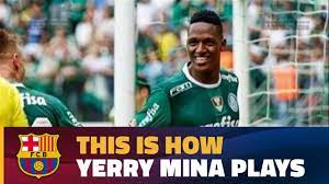 It was not until the age of 19, when he signed for. This Is What Yerry Mina Is Bringing To Fc Barcelona Youtube