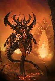 Diablo,tathamet | Fantasy demon, Fantasy monster, Dark fantasy art