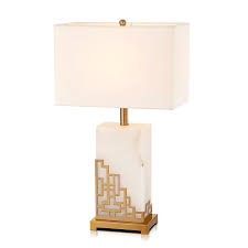 Contemporary Simple Table Lamp Iron Dolomite Table Lamp Unique Fixture Desk Light Lamp Stylish Table Lamps Table Lamp