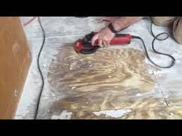 Maybe you would like to learn more about one of these? Removing Thinset From Plywood With Lackmond S F5 Wheel Youtube