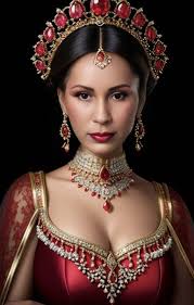 Королева в красном