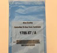 Allen-Bradley 1786-XT ControlNet 75 Ohm Trunk Terminator, AB 1786-XT/A