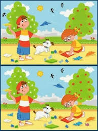 Spot The Difference Picture Puzzle Picture Puzzles Fun Worksheets For Kids Kindergarten Drawing