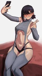 chainsaw man, higashiyama kobeni, stopu, 1girls, black hair - R34 Vault