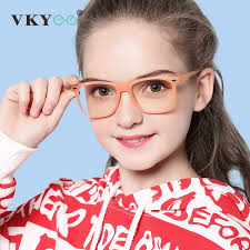 VICKY Neue Kinderbrille, Augenschutz, Anti-Blaulicht, TR, ultraleicht,  Myopie, Hyperopie, anpassbar, Rezept 5102