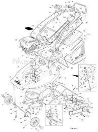 Hayter Harrier 48 220 Lawnmower 220t012041 220t099999 Parts Diagram Mainframe Assembly