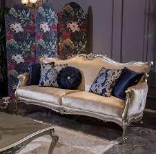 Consider the pillow patterns and placement on your sofa. Casa Padrino Luxury Baroque Living Room Sofa With Decorative Pillows Pink Silver 212 X 84 X H 107 Cm Magnificent Baroque Furniture