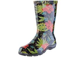 Sloggers Womens Waterproof Rain And Garden Boot With Comfort Insole Midsummer Black Size 7 Style 5002bk07 Newegg Com