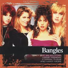 Pin On The Bangles Susanna Hoffs Vicki Peterson Michael Steele Debbi Peterson
