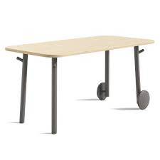 Steelcase Flex Collection Schreibtisch Auf Rollen Einfach Zu Bewegen