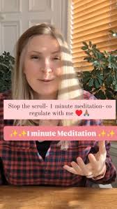 🔰Save this mini meditation for any time you need a little moment of  reconnection- It only takes a minute and your nervous system will thank  you. , Did you join me? How did it feel? Connected, numb, ...