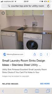 remove a sink from a utility room