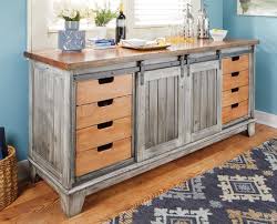 The barn doors are custom fabricated from angle iron and pallet slats. Credenzas Plans Woodsmith Plans