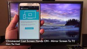 Don't restrict yourself to seeing media on a small screen smartphone when you can as well mirror it onto your tv! Chromecast Cast Screen Feature How To Mirror Screen To Tv Youtube