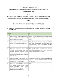 Cukai taksiran am ialah cukai yang dikenakan ke atas pegangan berkadar seperti rumah kediaman, kedai, kilang, hotal, stesen minyak dan tanah kosong yang seksyen 146, akta kerajaan tempatan menegaskan semua tunggakan cukai taksiran am adalah tanggungjawab pemilik pada masa itu. Http Www Hasil Gov My Pdf Pdfam Soalan Lazim Faq Berkaitan Pelaksanaan Pakej Rangsangan Ekonomi 2020 Pdf