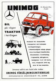Unimog Vintage Advertising From Stockholm By Beast 1 Via Flickr Unimog Mercedes Benz Unimog Mercedes Unimog