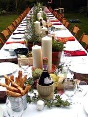 Pretty Italian Table Setting Italian Dinner Party Decorations Italian Dinner Party Dinner Party Themes