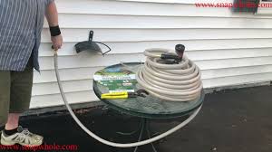 The material of the hose is very low quality. Harbor Freight Greenwood 100 Ft Commercial Garden Hose Overview Youtube