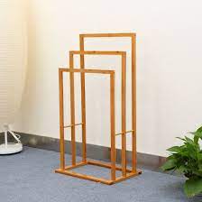 This decorative ladder style teak towel holder is ideal for holding your towels. China Bathroom Hotel Wooden Bamboo Ladder Free Standing Towel Rack China Towel Rack Standing Towel Rack