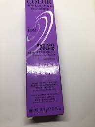 Ion Color Brilliance Neon Brights Semi Permanent Hair Color Radiant Orchid Semi Permanent Hair Color Ion Color Brilliance Permanent Hair Color