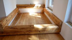 Balkenbett Bett Selber Bauen Made By Myself Bett Selber Bauen Schreibtisch Selber Bauen Selber Bauen