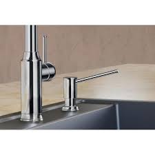 BLANKO Дозатор за течен сапун LIVIA ХРОМ | Andi Design | Мебелен център  Анди Дизайн, всичко за кухнята