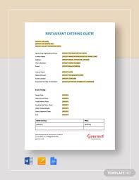 Catering Organizational Chart Template Word Google Docs