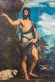 Scarica subito la foto san giovanni battista. San Giovanni Battista Tiziano Wikipedia