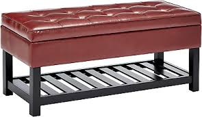 Check out our footrest bench selection for the very best in unique or custom, handmade pieces from our magical, meaningful items you can't find anywhere else. Leather Storage Ottoman Bench End Of Bed Upholstered Foot Rest Hallway Shoe Rack Ebay