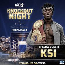 Badou jack estimates it took 75 stitches to close the cut he suffered in his last bout against marcus brown in january. Superstar Youtuber Ksi Will Attend Badou Jack S Knockout Night In Dubai Itp Live