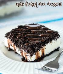 Decorate with whipped cream, oreos and oreo wafer sticks. Amazing Frozen Oreo Dessert Creations By Kara