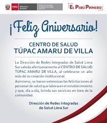 Centro De Salud Túpac Amaru De Villa