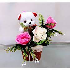 Huge collection, amazing choice, 100+ million high quality, affordable rf and rm images. Buy Just Flowers Cute Teddy With Roses Bouquet Small Online At Low Prices In India Amazon In