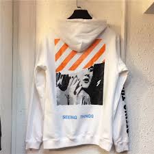 Off White Virgil Orange White C O Abloh Hoody Sweatshirt Bape Suptalk Bogo Supremenewyork Palace Streetwear Streetstyle Outfit Menstyl Looks Estampas