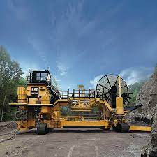 Caterpillar Hw300 Highwall Mining System Mining Equipment Caterpillar Equipment Big Monster Trucks