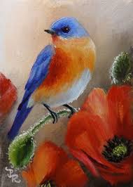 Beautiful Bird Paintings On Canvas Reflections Of Red Birds Painting Watercolor Bird Bird Drawings