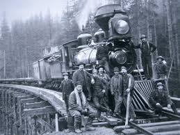 Railroad Construction Crew 1886 Photographic Print At Art Com Model Trains Model Railroad Train