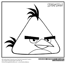 Angry birds is a popular game for mobile phones. Angry Birds Go Coloring Pages Chuck