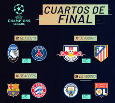 Fifa 21 fut royal inter fc. Champions League Asi Quedaron Conformadas Las Llaves De Cuartos De Final Portugal Lisboa Final 8 Uefa Champions League 2019 2020 Canal N