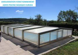 Sav Abri De Piscine Marque Eureka Nouvelles Roulettes Amelioration Du Fonctionnement Remplacement Toiture Polycarbonate Abris De Piscine Artech