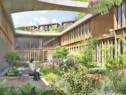 herzog de meuron wins bid to design nature infused hospital in denmark green building architecture green building architecture concept hospital architecture